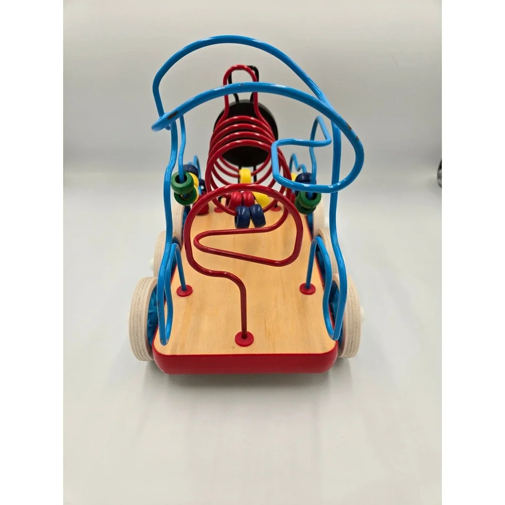 Thomas & Friends Anatex Wooden Bead Maze Roller‎ Activity Toy Train Vintage